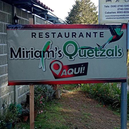 Miriam'S Quetzals Lodge San Gerardo de Dota Extérieur photo